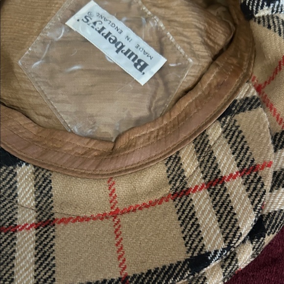 Burberry Beige and Black Plaid Hat - Picture 3 of 5